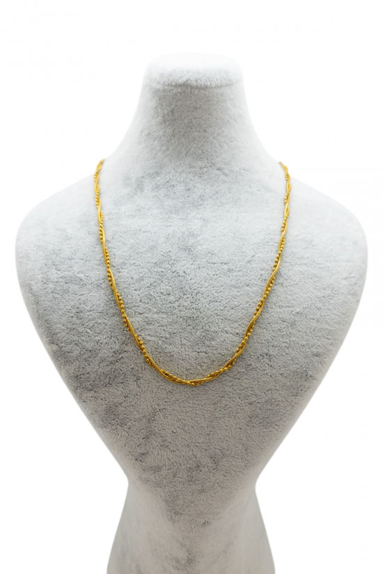 Çift Zincir Çelik Kolye