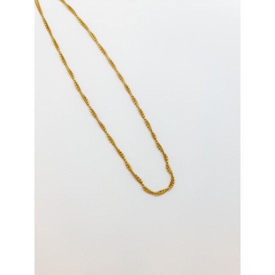 Çift Zincir Çelik Kolye