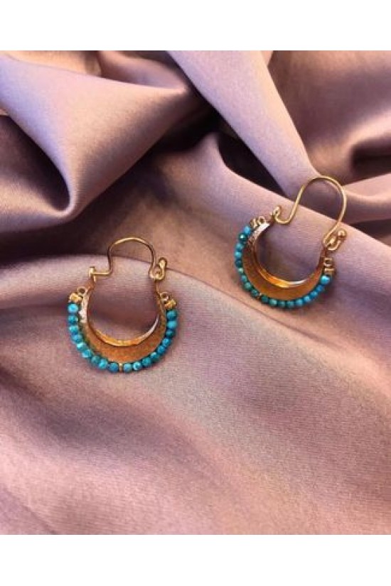 Doğaltaş Sepet Küpe