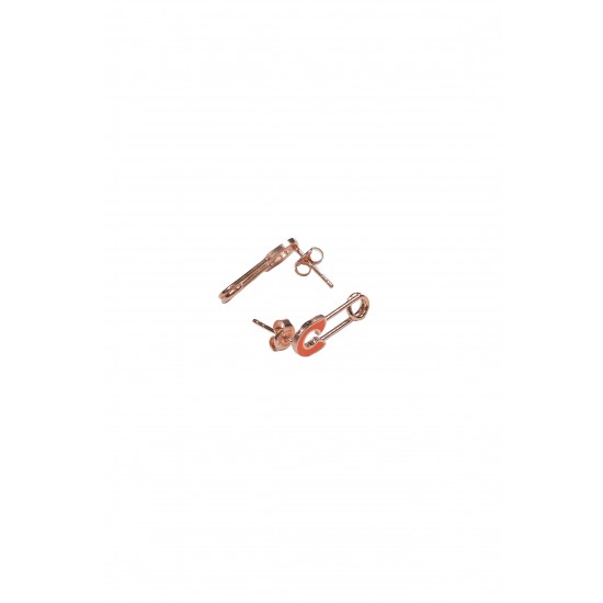 TURUNCU MİNELİ HOOKED KÜPE